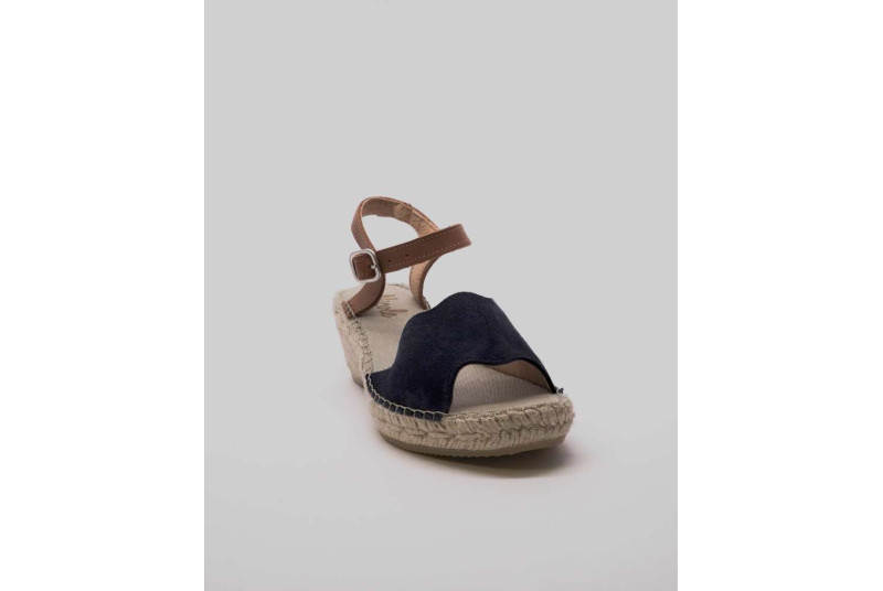 Espadrille sandale "vague"