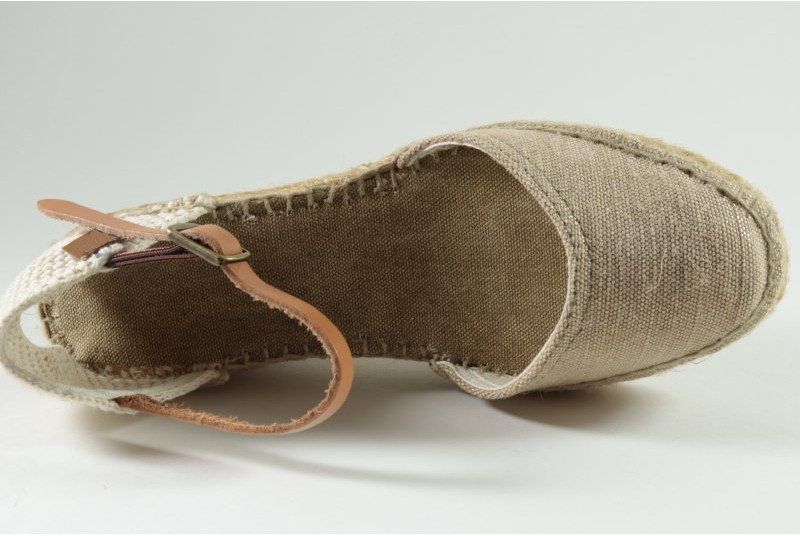 Espadrille paillette avec boucle